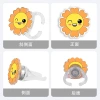 Amazon Cross-border new DIY trendy toys: rotating rings, acrylic toys, cartoon flower rings, princess accessories details Picture